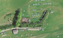 Birds Eye View of Popham Aerodrome
