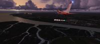 Mathias Fossum - Overhead Ribble Estuary National Reserve heading for Carlisle.