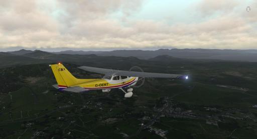 Robin Tannahill - Early morning VFR Welsh coast