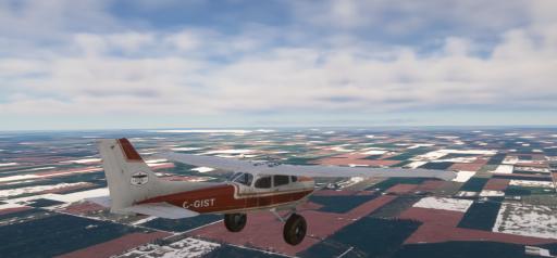 Al Regina - Ontario (Canada) Tour. Snow is slowly melting.