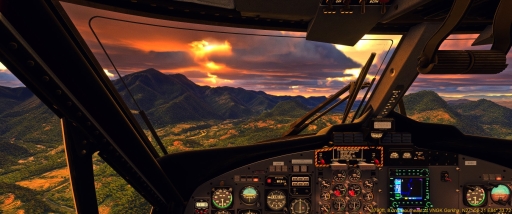 Norm Richards - Nepal: A Gorgha Sunset (VNGK)